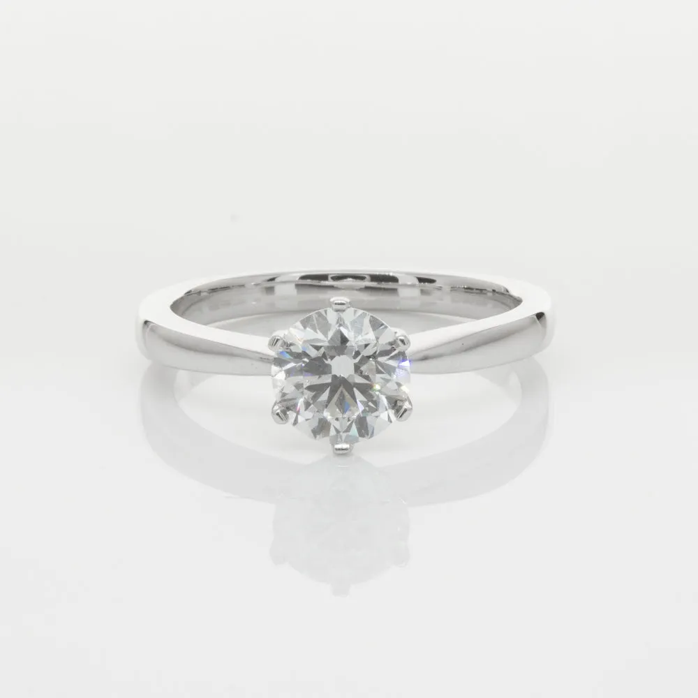 18ct White Gold 1.01ct Diamond Nova Ring