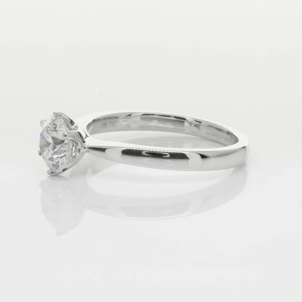 18ct White Gold 1.01ct Diamond Nova Ring