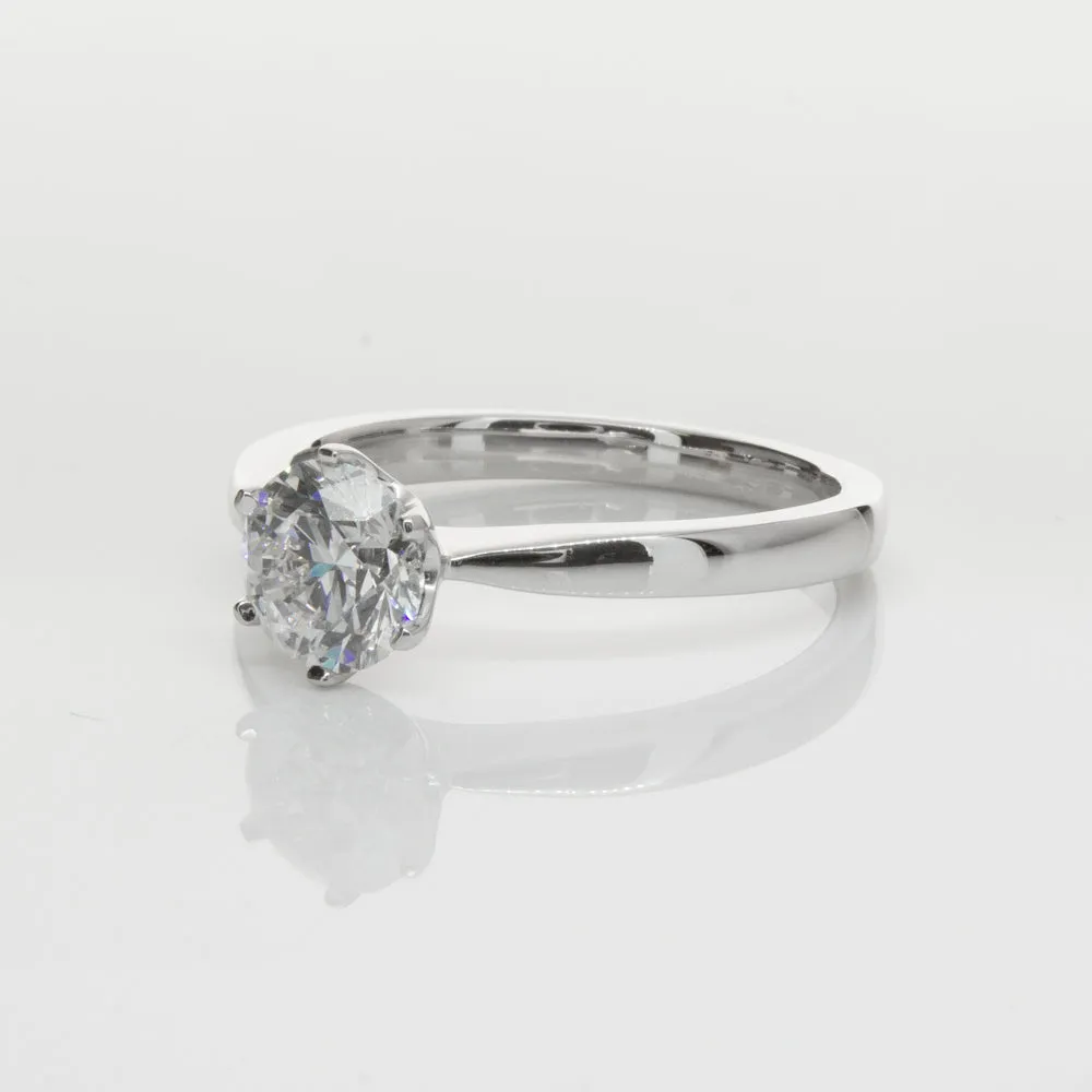 18ct White Gold 1.01ct Diamond Nova Ring