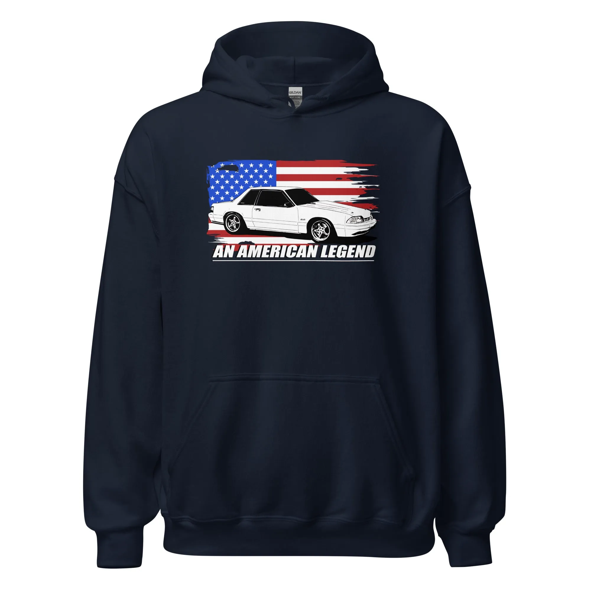 88-93 Mustang Fox Body Notchback Hoodie Sweatshirt