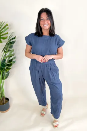 Abbie Gauze Jumpsuit