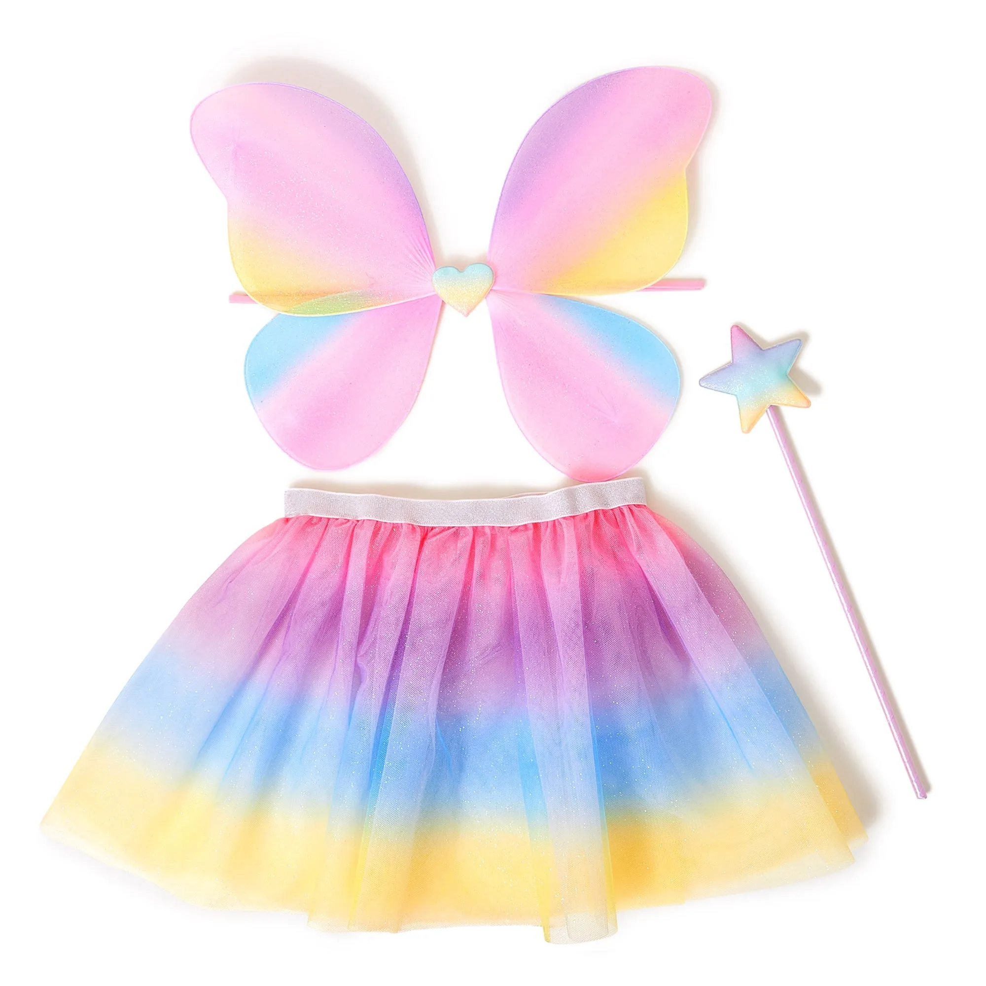 Accessorize London Girl's Girls Rainbow Dress Up Set