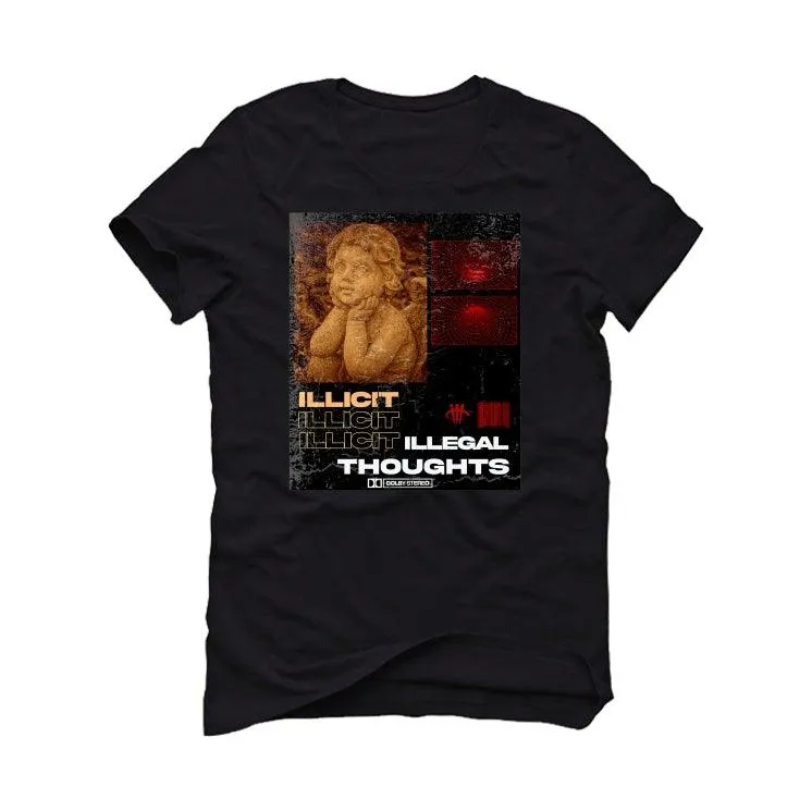 AIR JORDAN 8 (Rui Hachimura) Black T-Shirt (ILLICIT THOUGHTS)