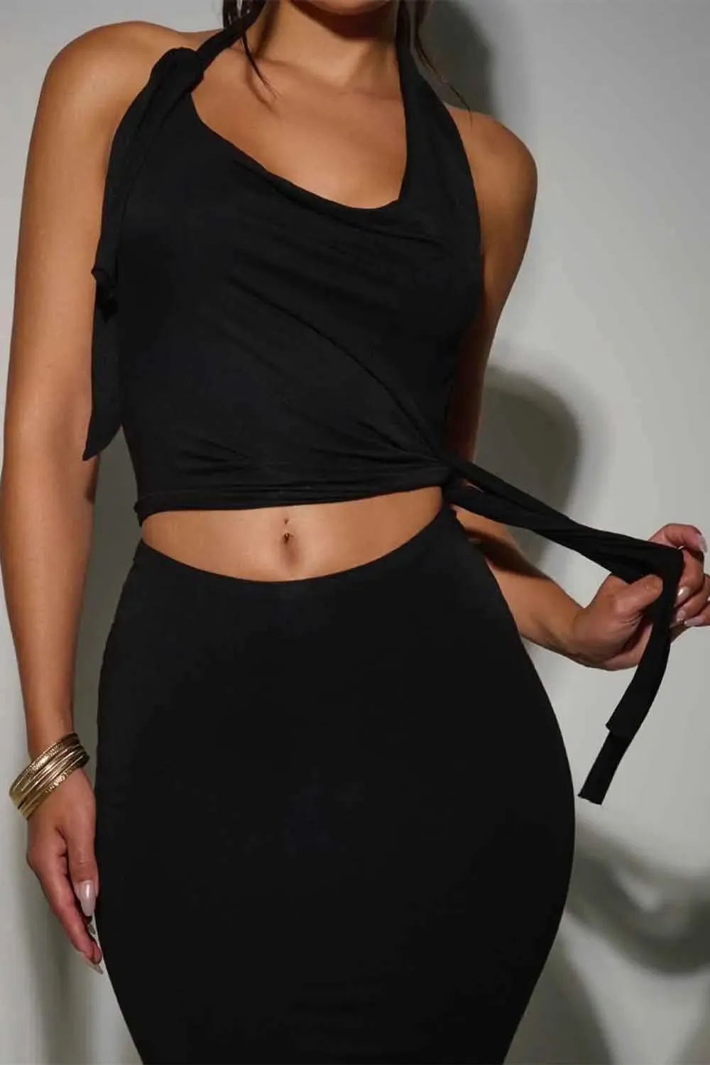 All Tied Up Crop Top