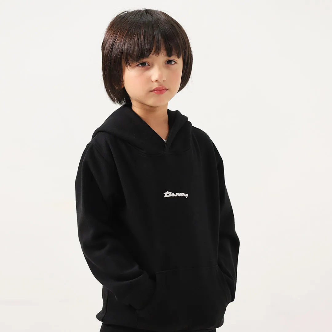 Black Tooney Kids Fleece Co-ord Set