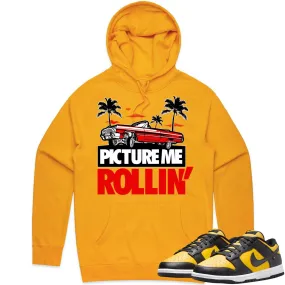 Black University Gold Dunks Hoodie to Match - RED PMR