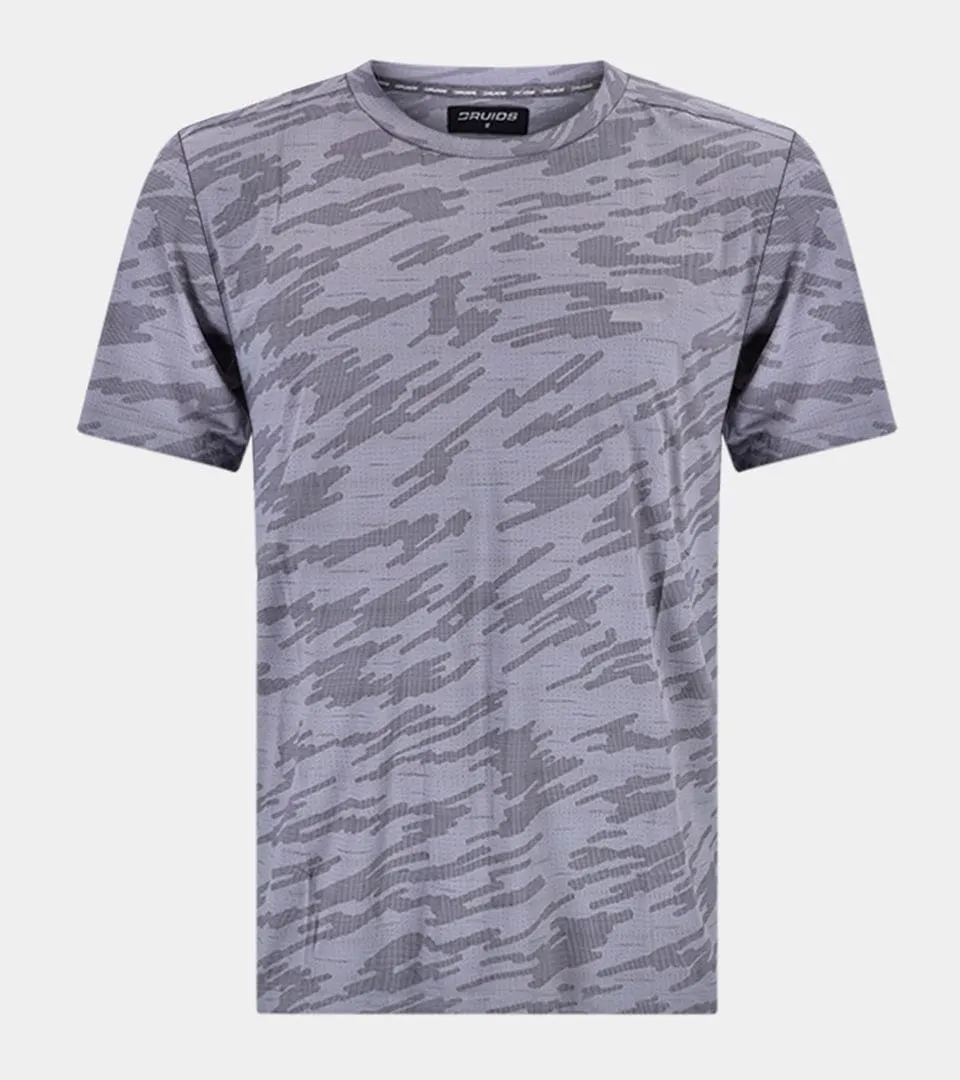 CAMO SPORTS TEE - GREY