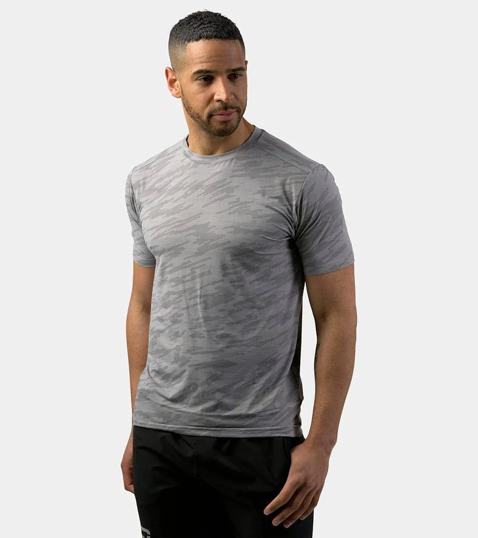 CAMO SPORTS TEE - GREY