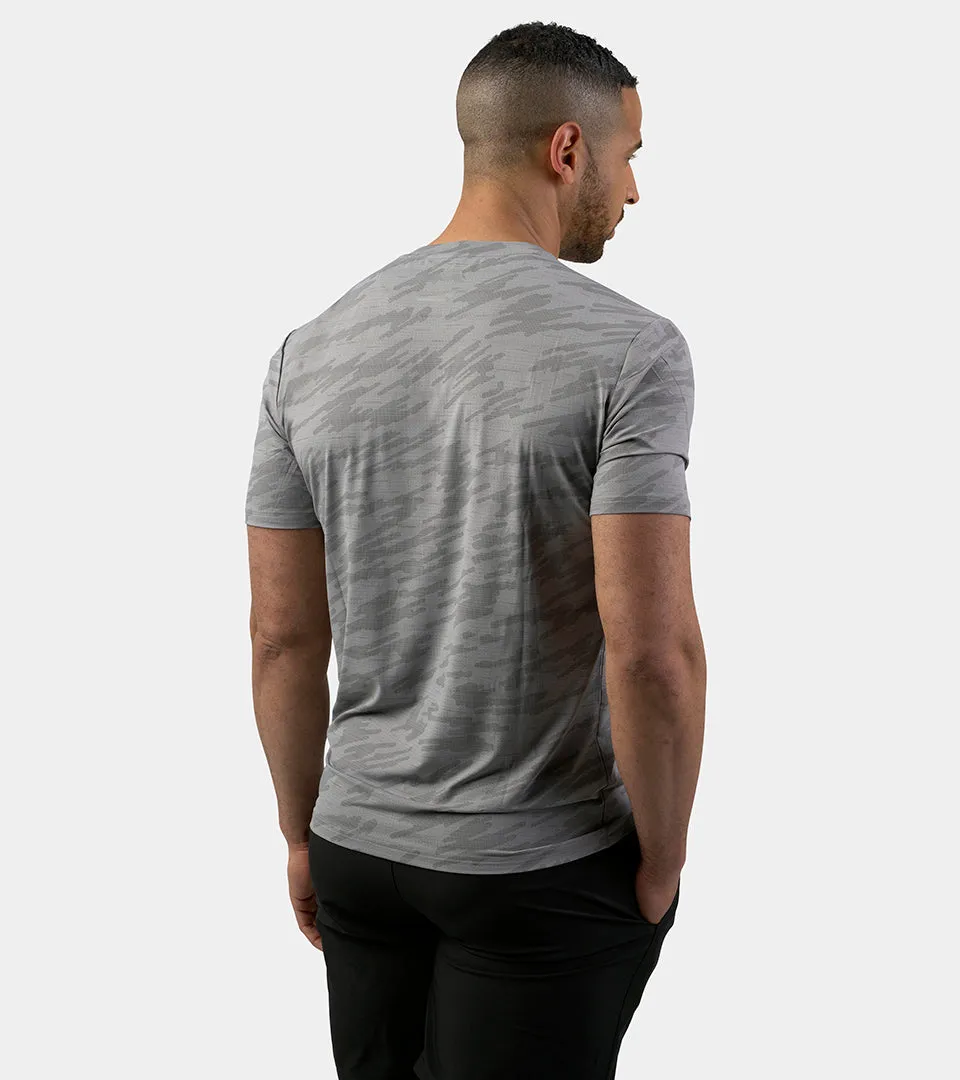 CAMO SPORTS TEE - GREY