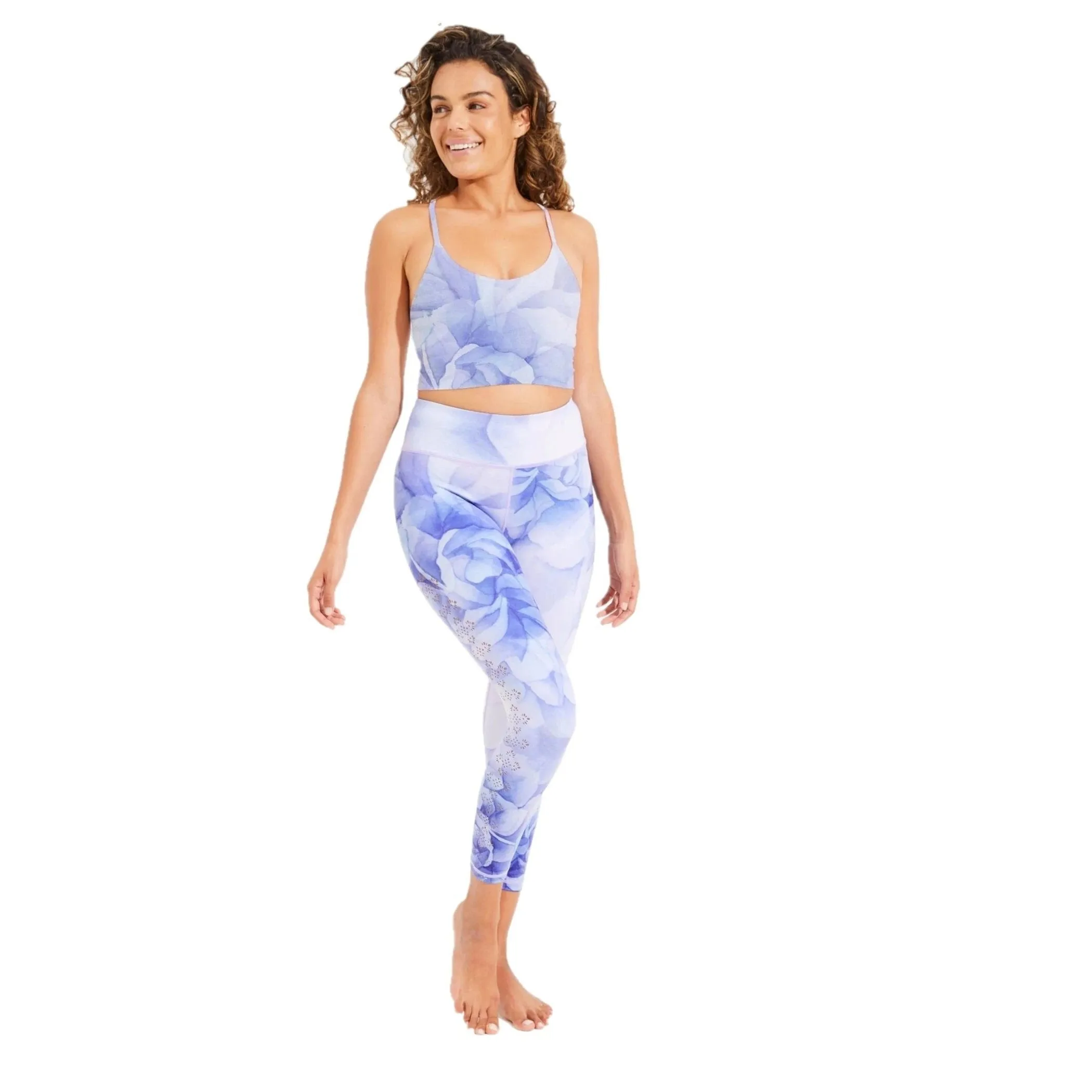 Dharma Bums Recycled Printed Laser Legging 7/8