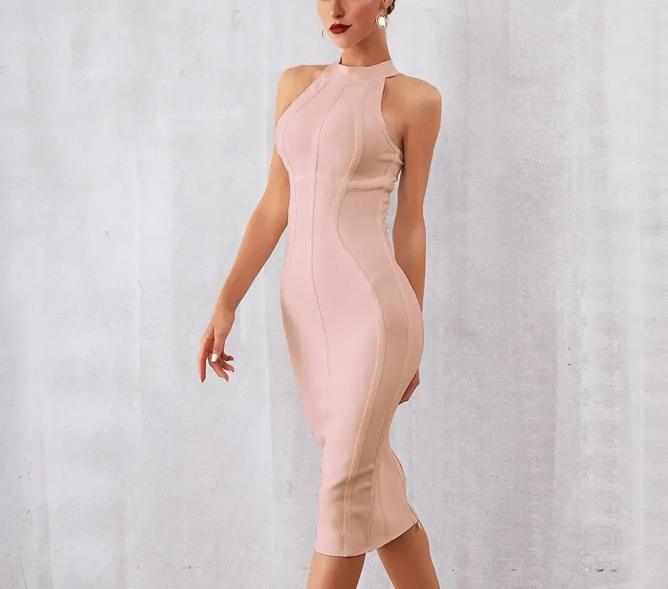 Elegant Tank Sleeveless Bodycon  Dress