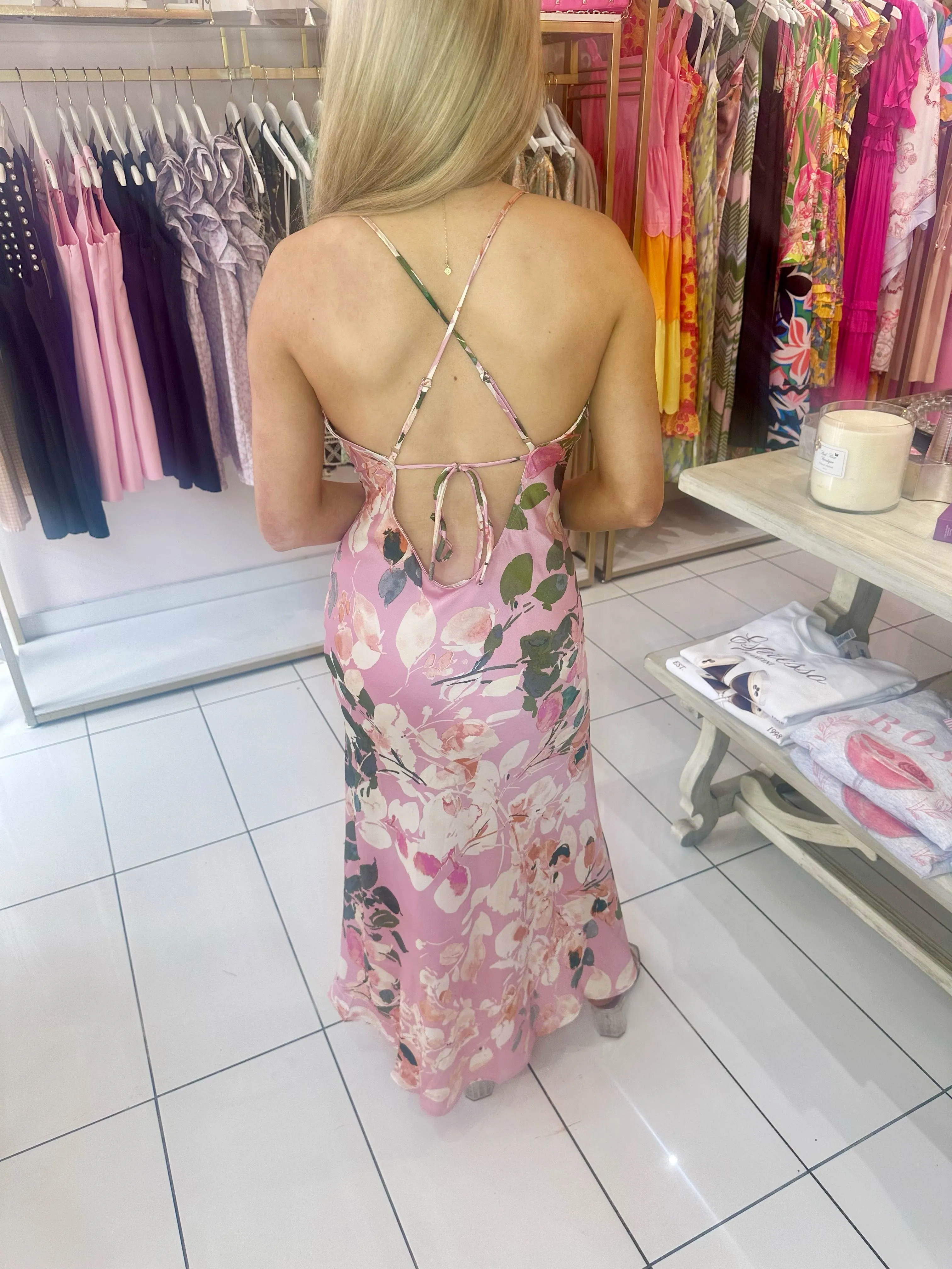 Floral Cocktail Dress