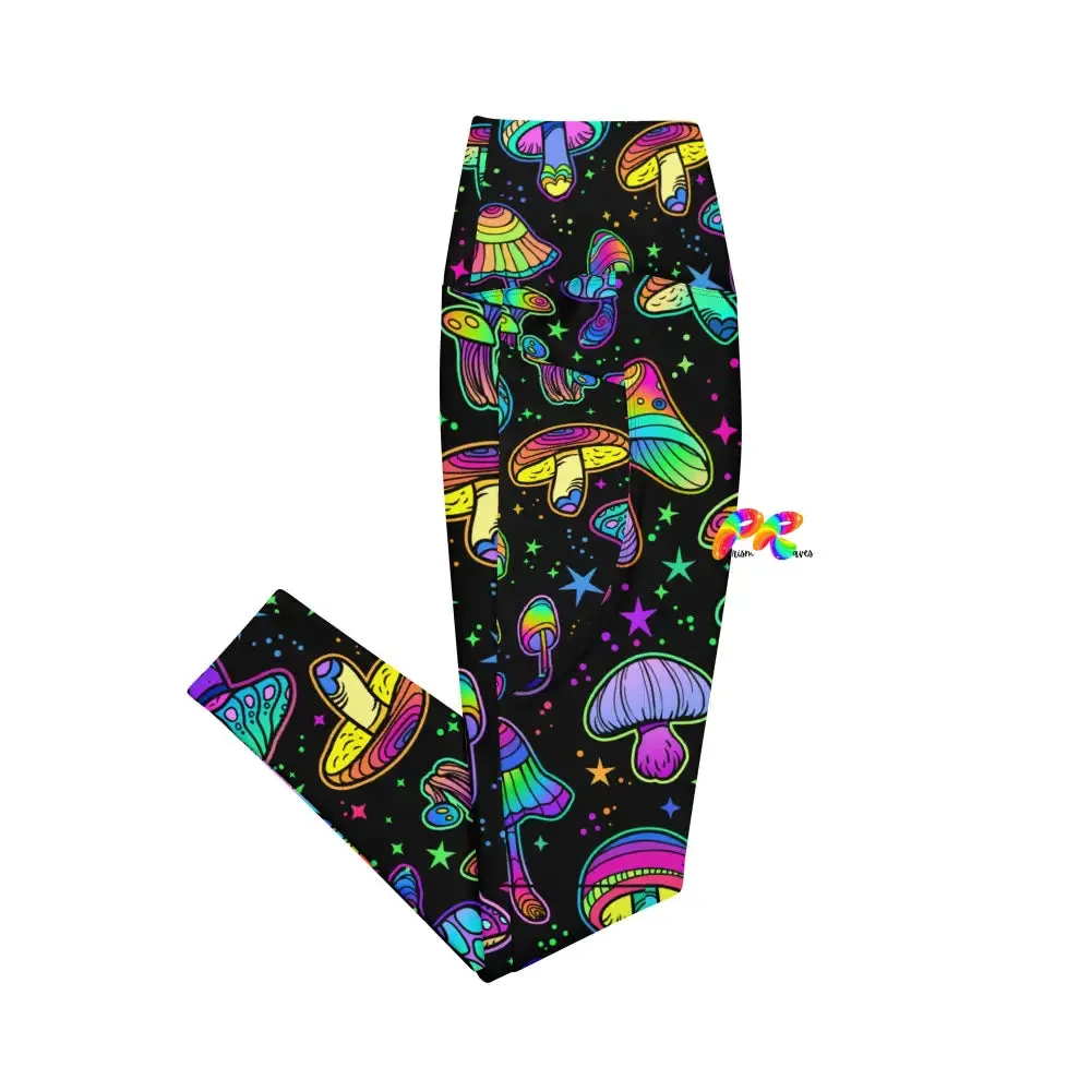 Fungi Dreamscape Rave Leggings