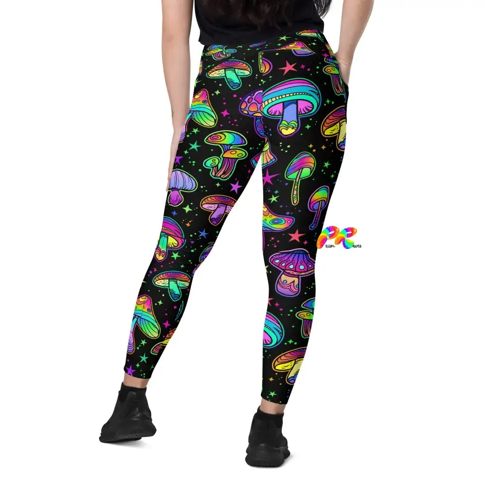 Fungi Dreamscape Rave Leggings