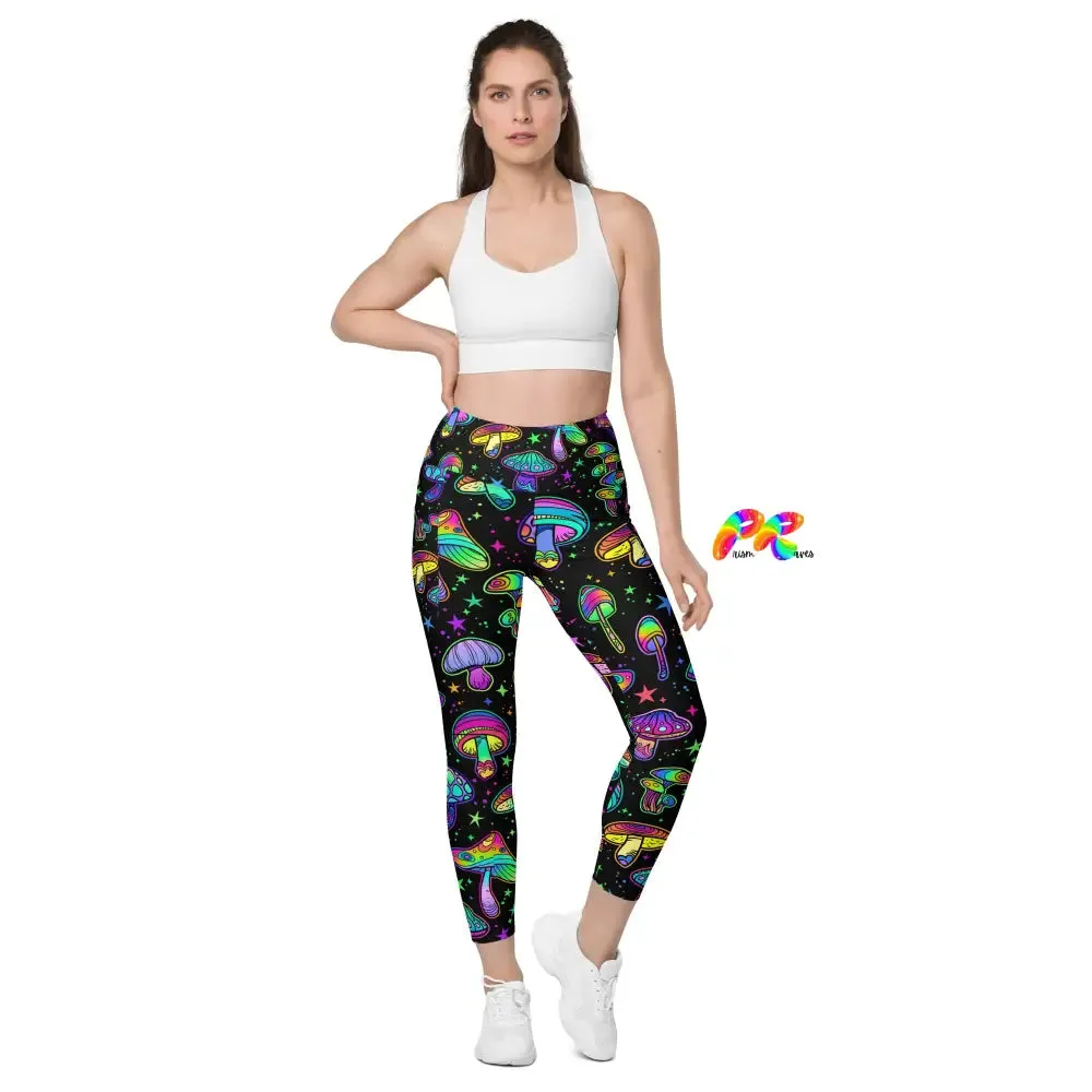 Fungi Dreamscape Rave Leggings