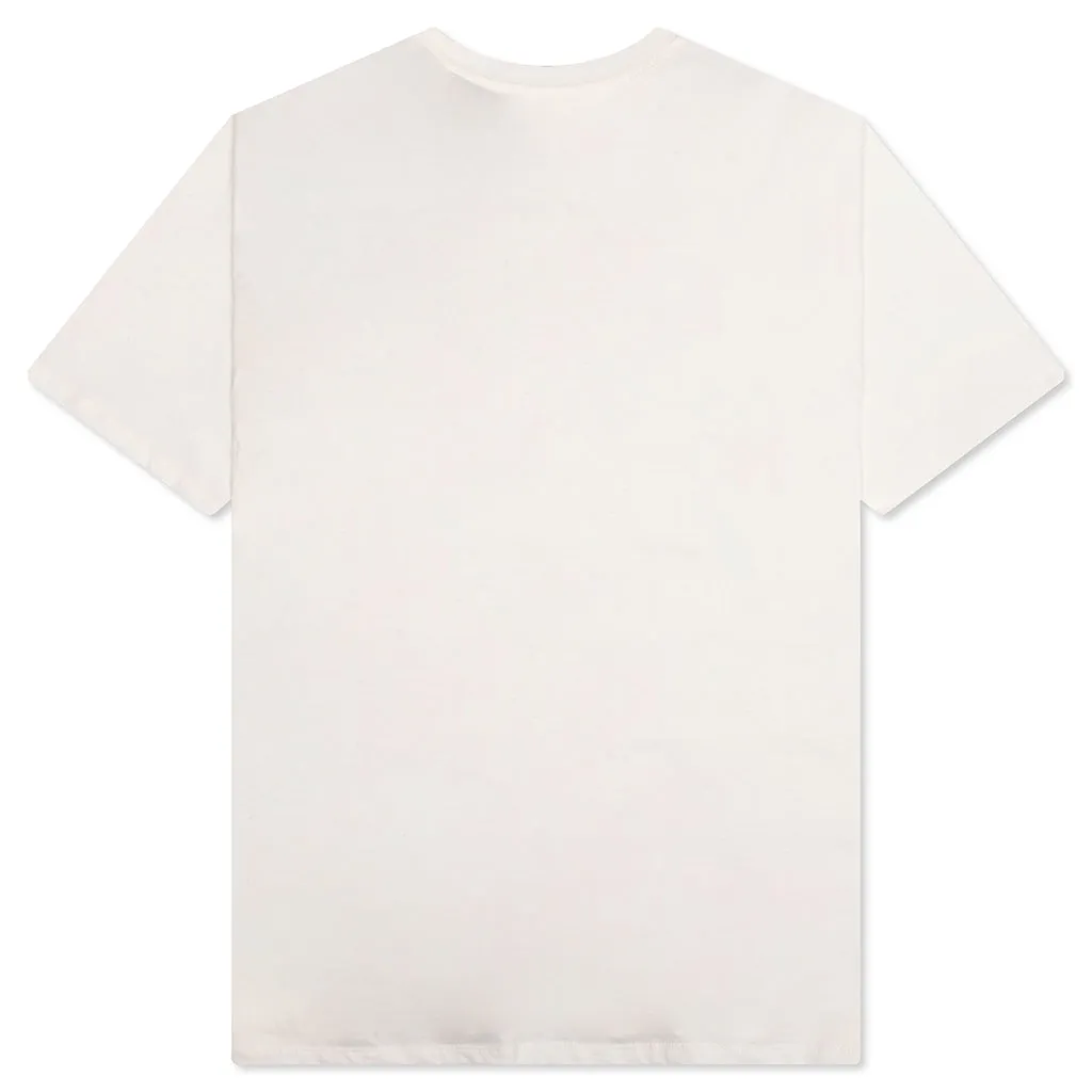 Half Dome S/S Tee - Gardenia White/Retro Orange