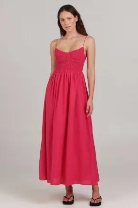 Marcey Maxi Dress | Fuschia