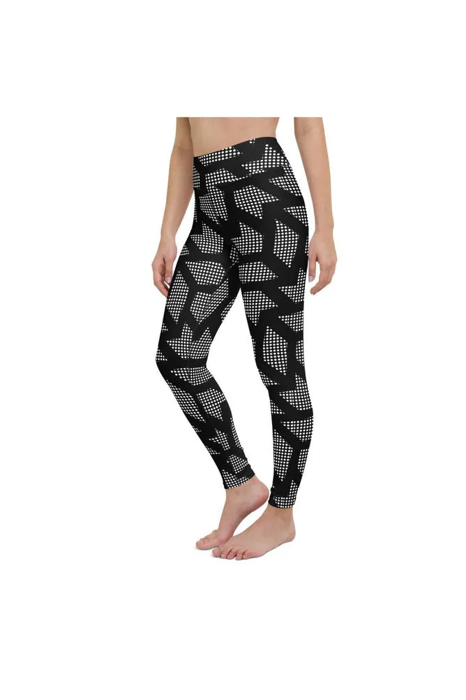 Polka Hot Yoga Leggings