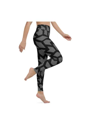 Polka Hot Yoga Leggings