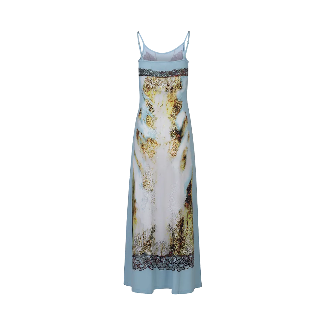 Printed Slip Dress